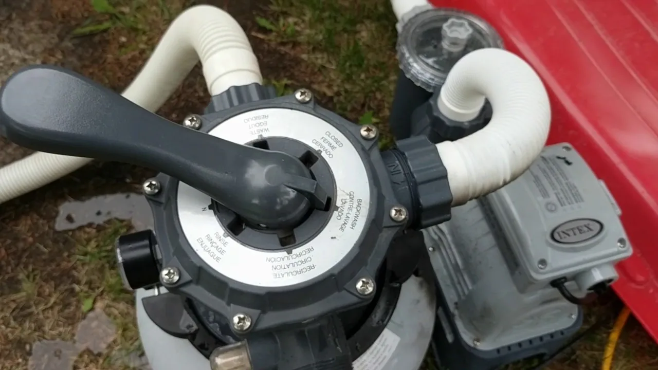 Intex Sand Filter Pump Diagram