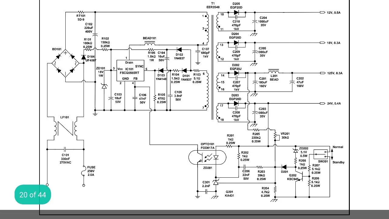 Intex Smps Circuit Diagram Free Download