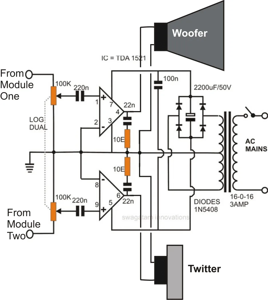Intex Subwoofer Circuit Diagram