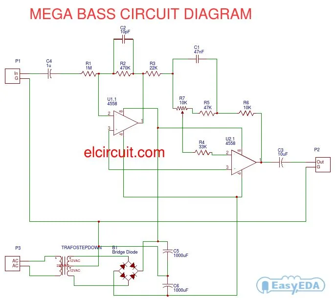 Intex Woofer Circuit Diagram 12V Car Subwoofer Circuit Diagr