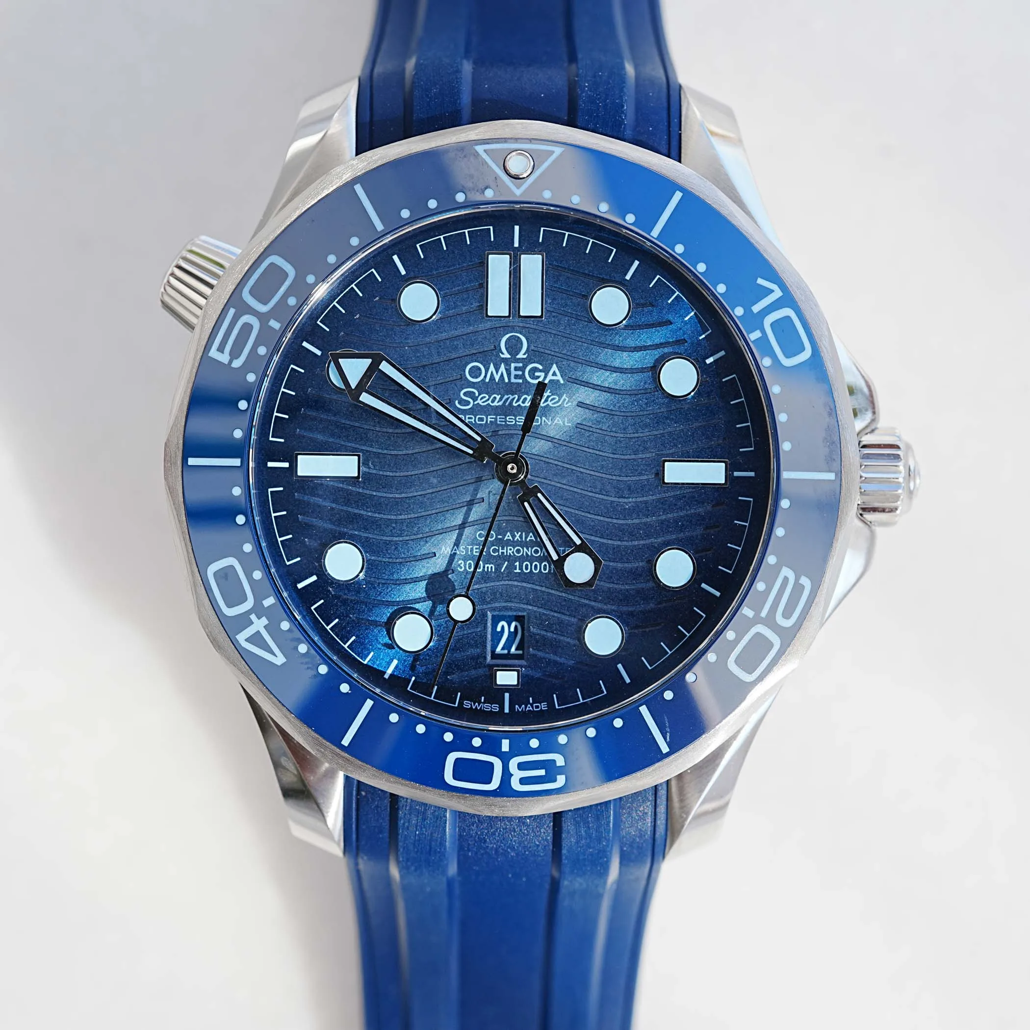 Introducing The New Omega Seamaster Diver 300M Summer Blue 75Th Anniversary Live Pics Price