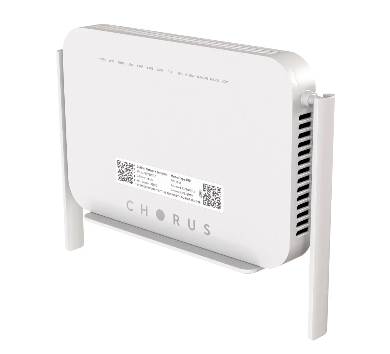 Introduction Of A New Ont Chorus Service Providers