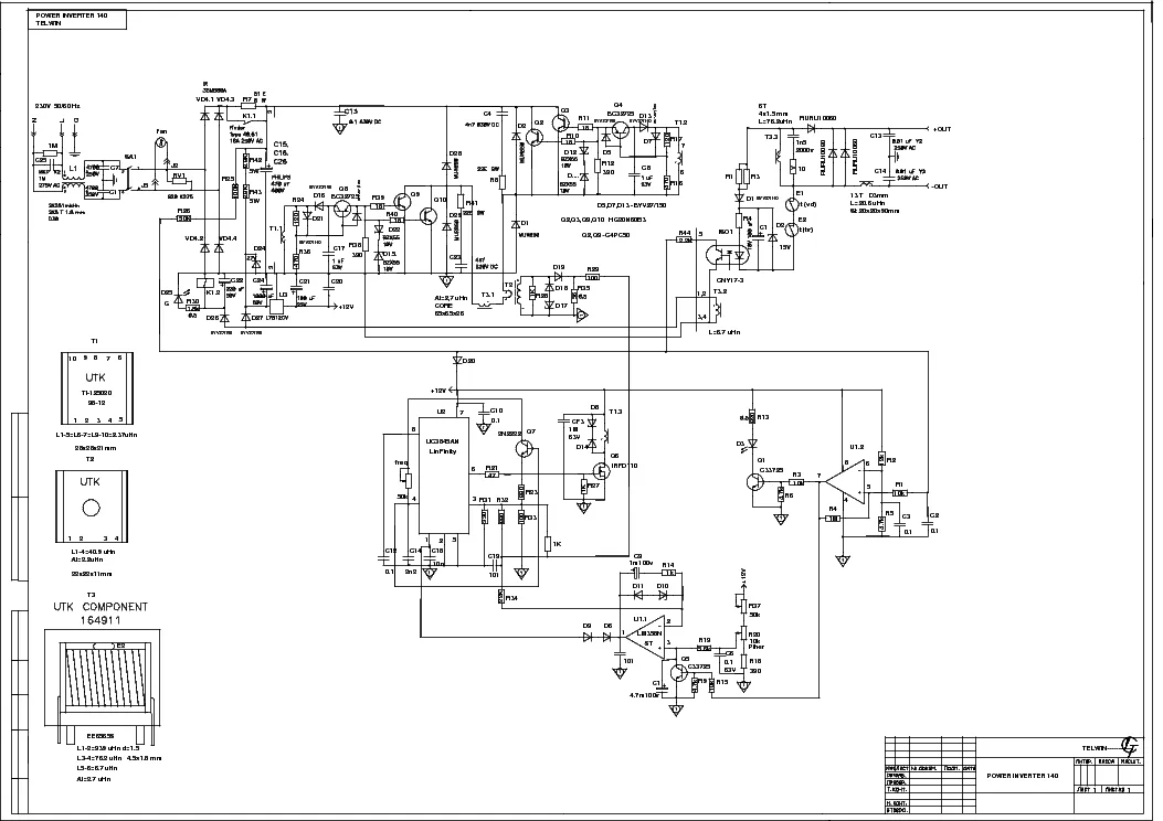 Inverter Welder Circuit Diagrams