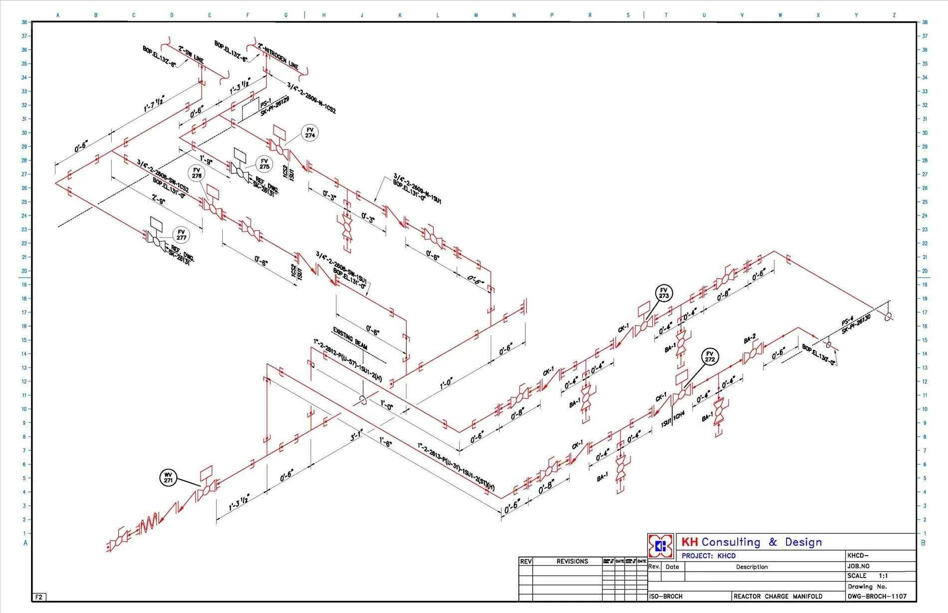 Isometric Drawing Pipe Line Richsno