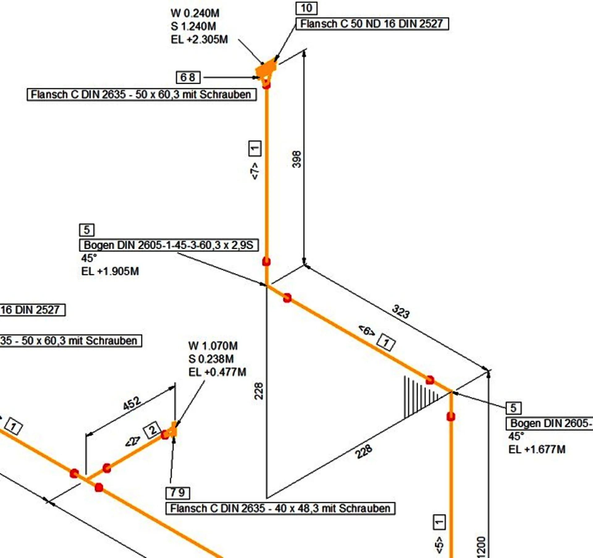 Isometric Drawing Symbols For Piping