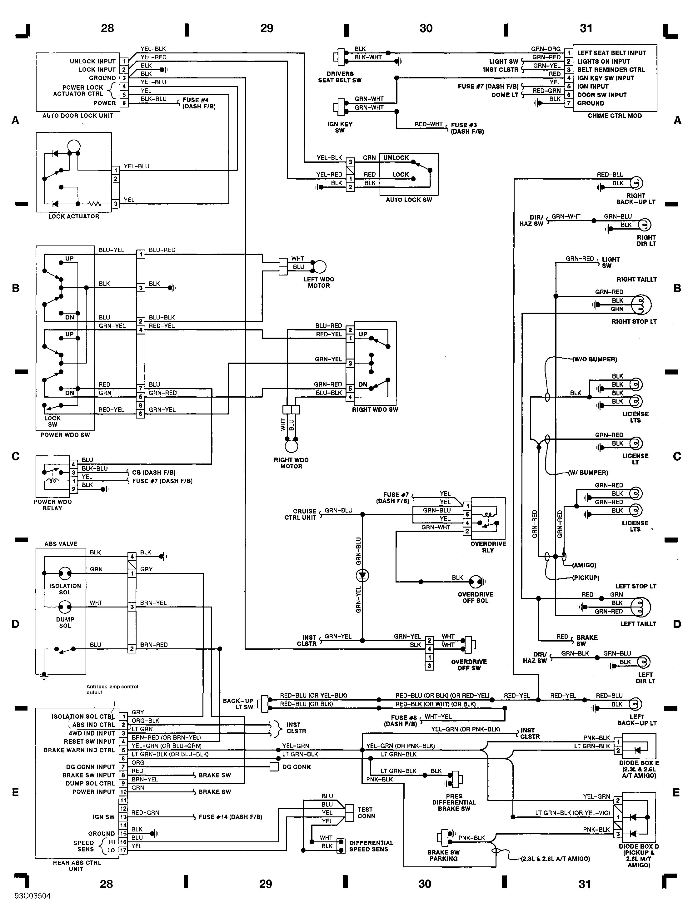Isuzu Npr Isuzu Wiring Diagram Free Download