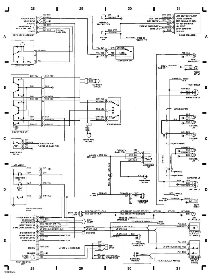 Isuzu Npr Reverse Light Wiring Diagram