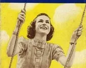 Items Similar To Lux Knitting For 1940 20 Designs C 1940S Vintage Knitting Pattern Booklet