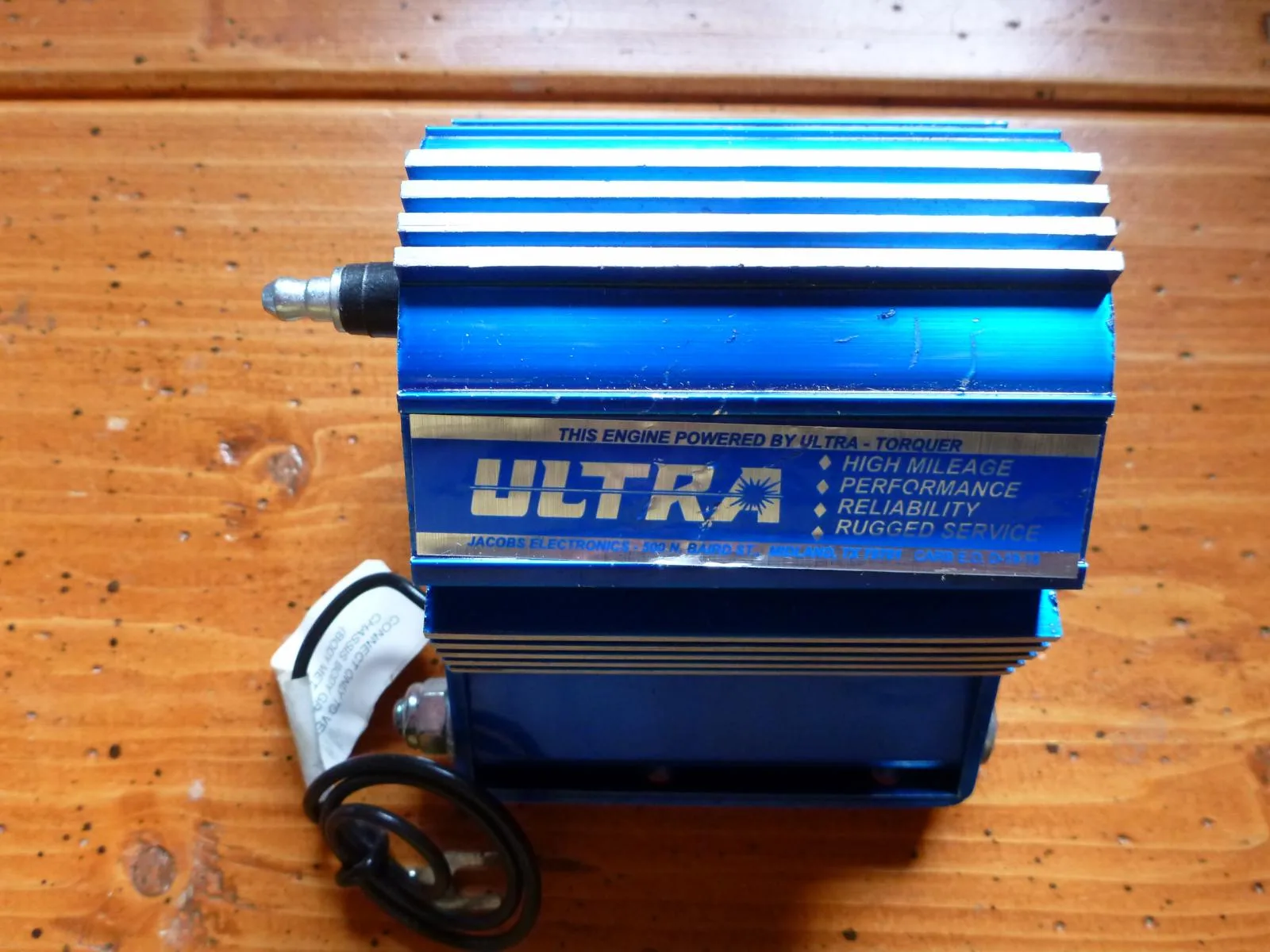 Jacobs Ignition Box At Owen Griver Blog