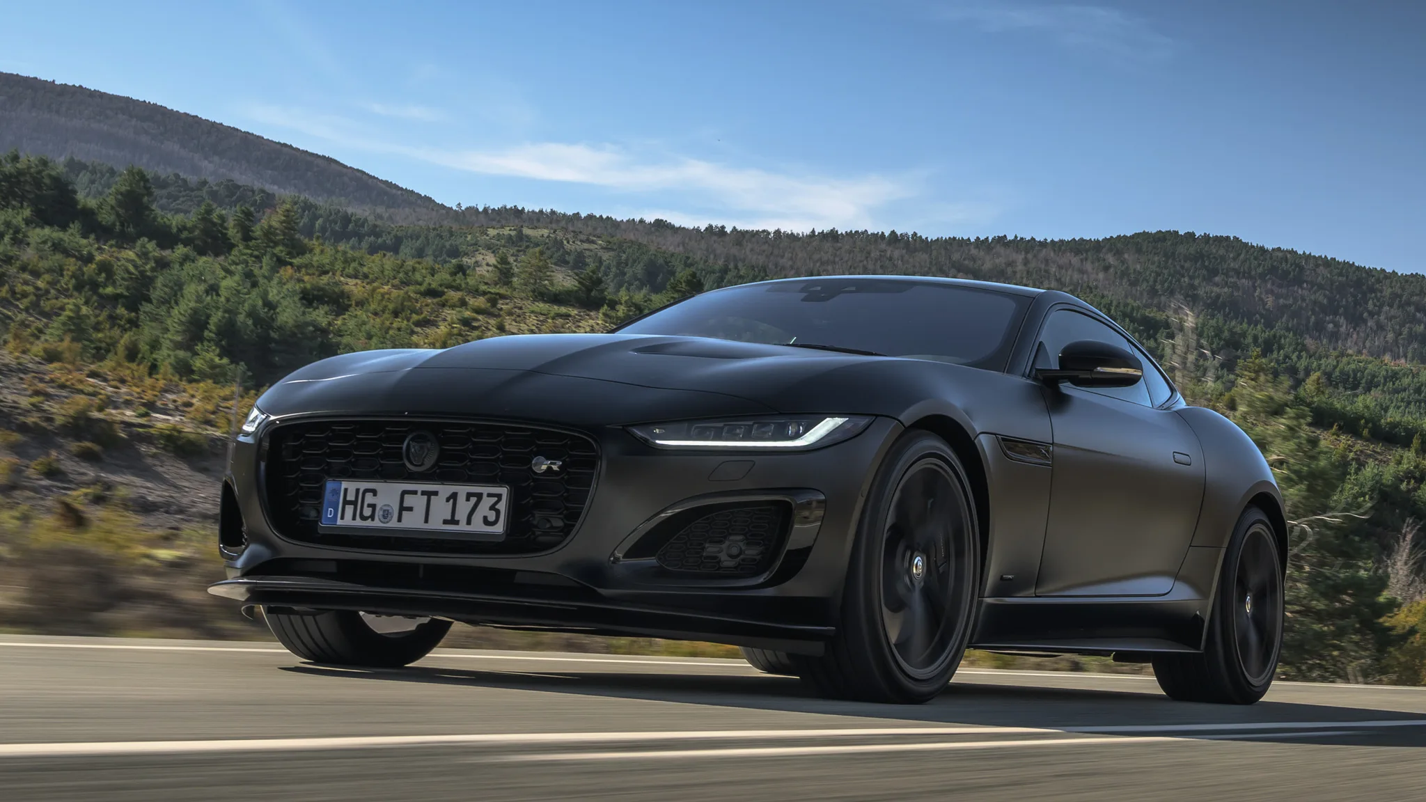 Jaguar F Type Dark Blue