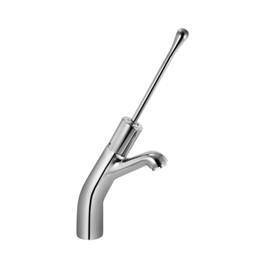 Jaquar Table Mounted Regular Basin Tap New Age Pressmatic Prs Chr 031L65Med Chrome On