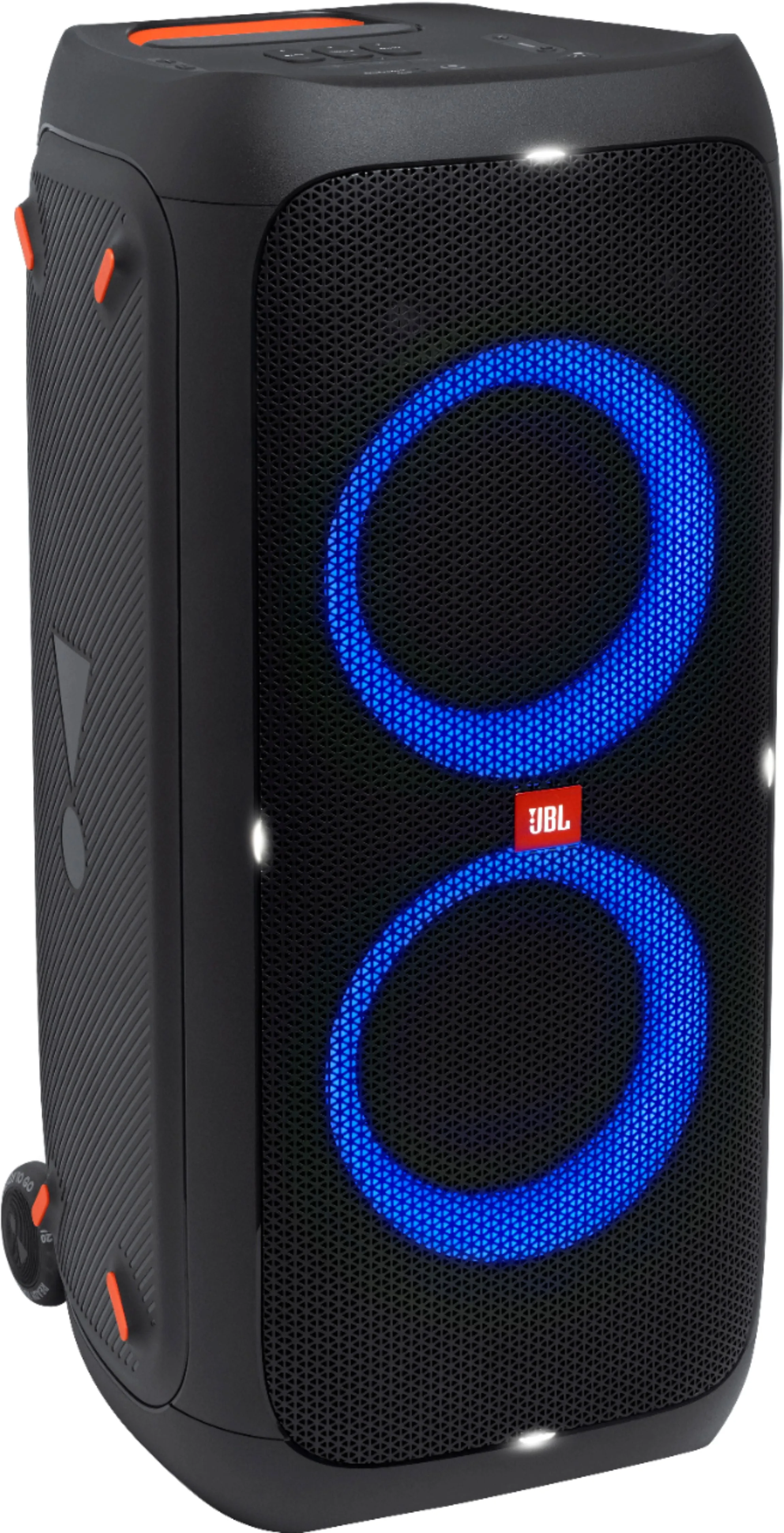 Jbl Portable Bluetooth Speaker With Led Lighting Black Jblpartybox310Am