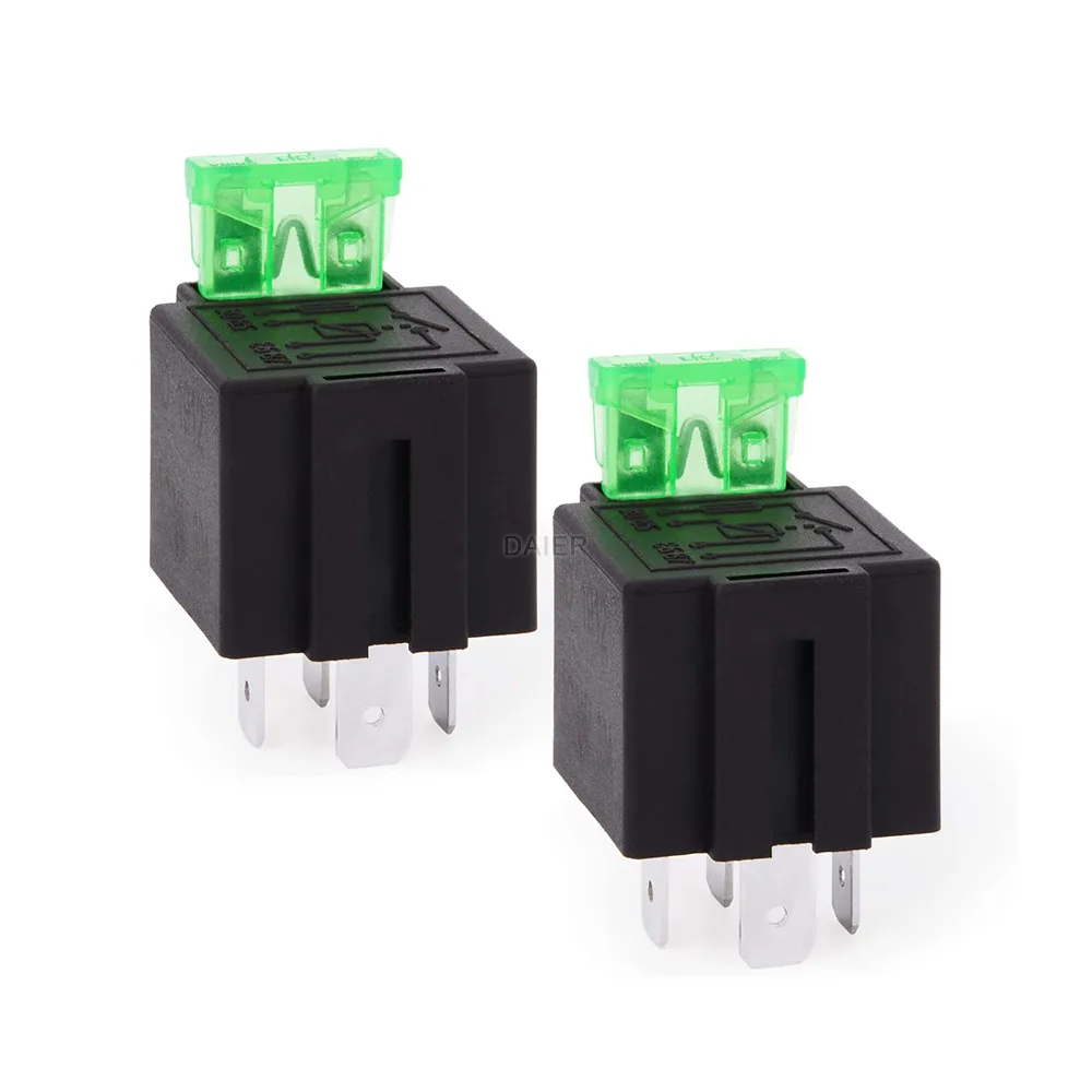 Jd1914 2 12V 30A On Off 4 Pin Spst Relay Daier