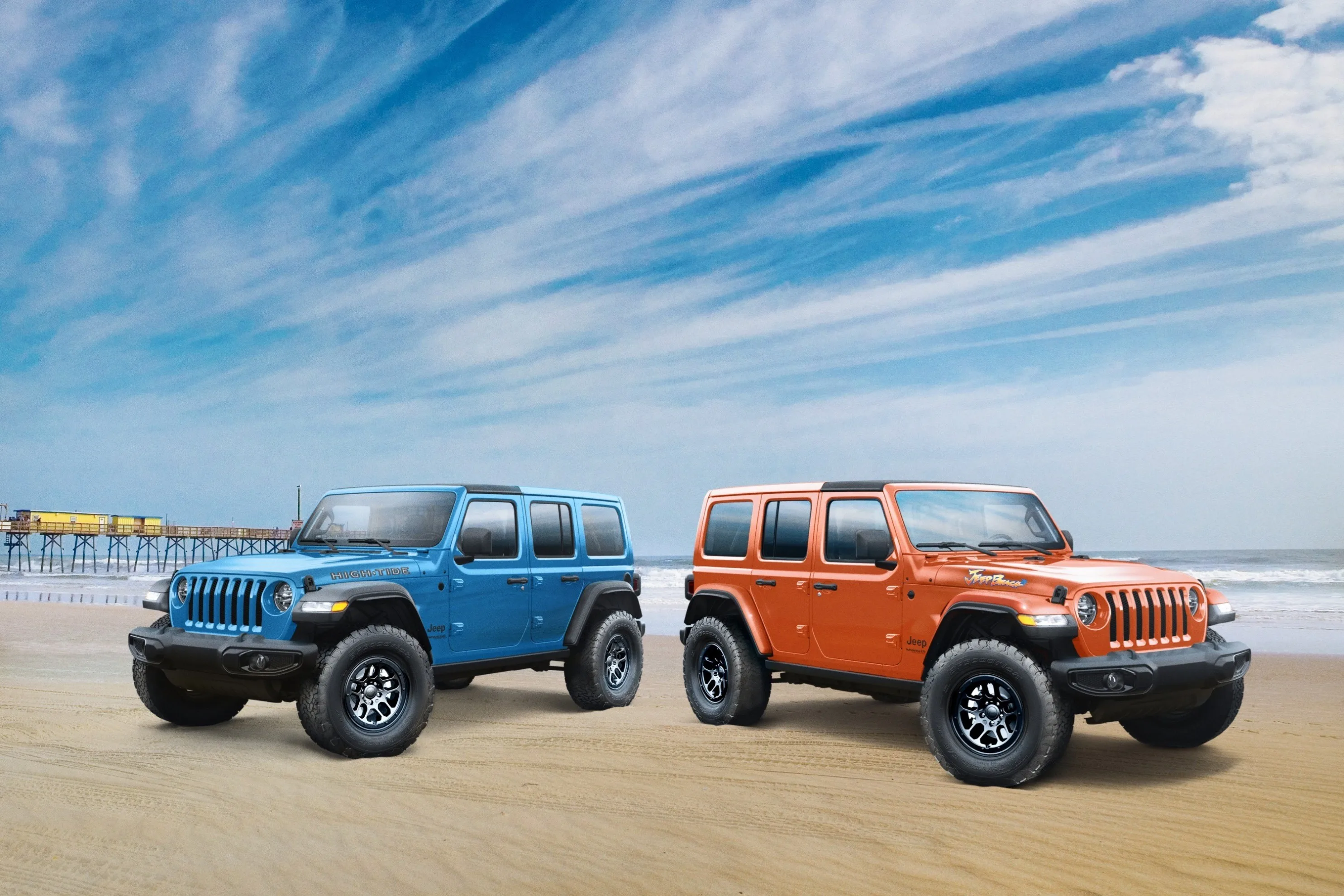Jeep Reveals 2023 Wrangler High Tide Limited Run Wrangler Jeep Beach Autoevolution