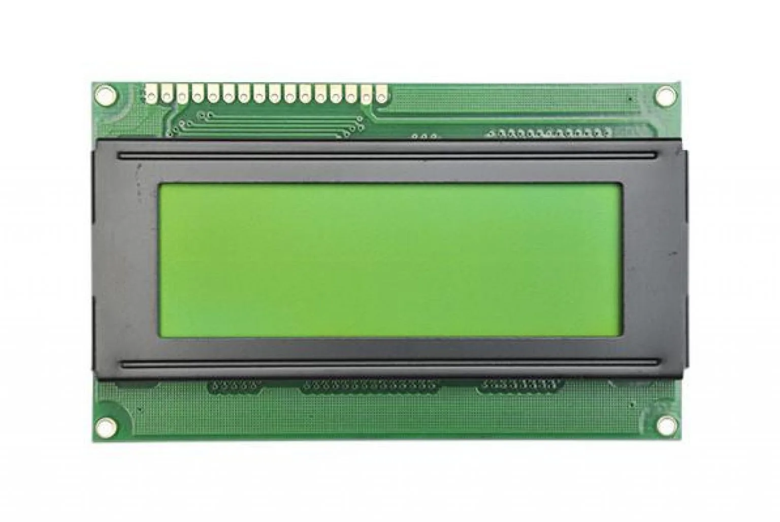 Jhd204A 20X4 Alphanumeric Lcd Green Color Majju Pk