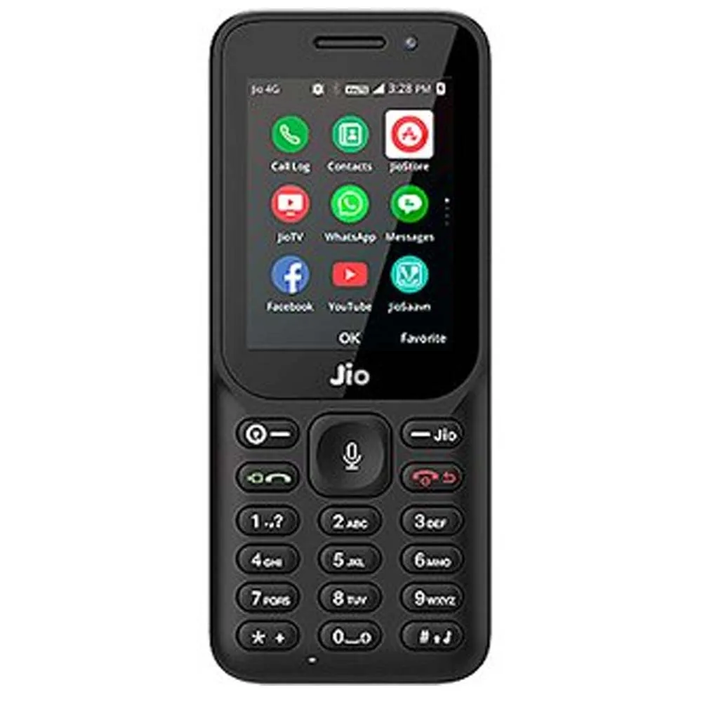 Jio Phone Keypad Mobile 2 4 Inches Display 2000 Mah Battery