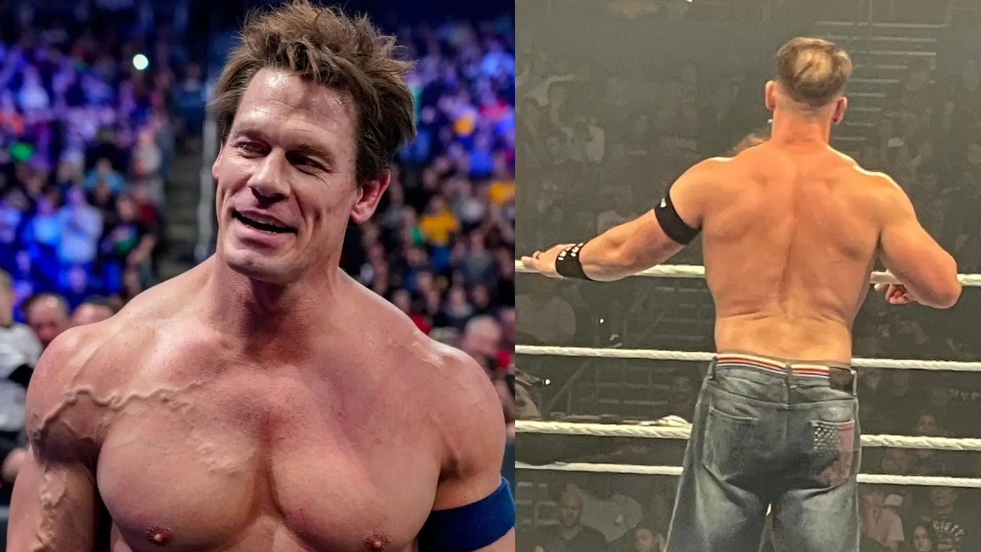 John Cena Bald Spot Did John Cena Wear A Wig Earlier To Hide His Bald Spot