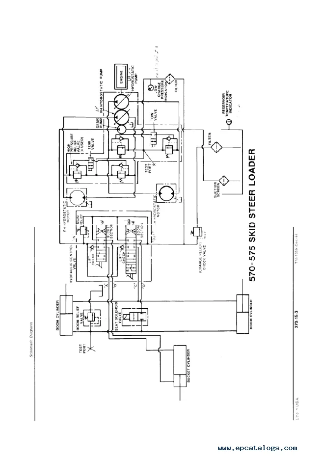 John Deere 260 Skid Steer Alternator Wiring Diagram Wiring Diagram