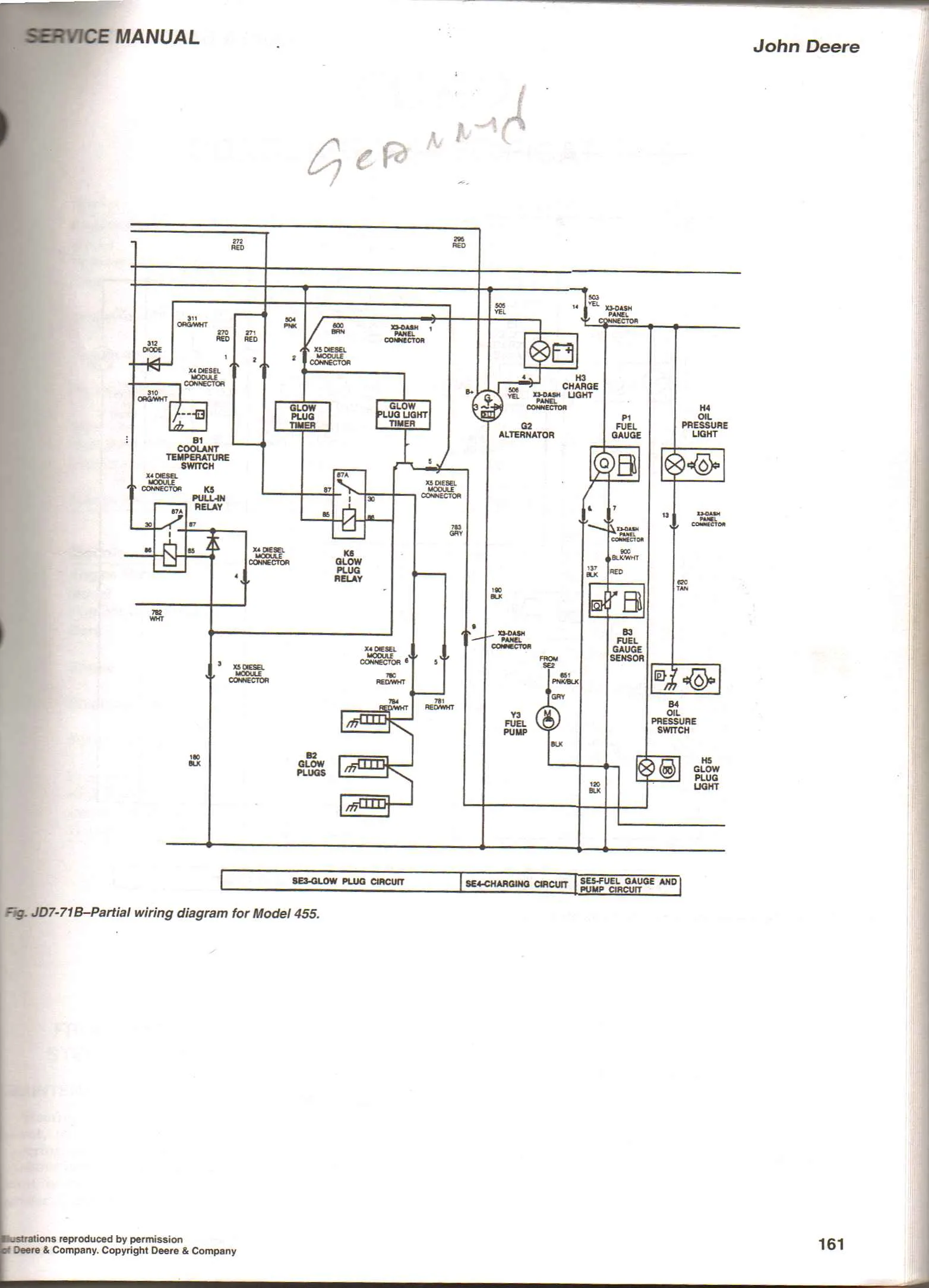John Deere 445 Wiring Diagram Wiring Diagram