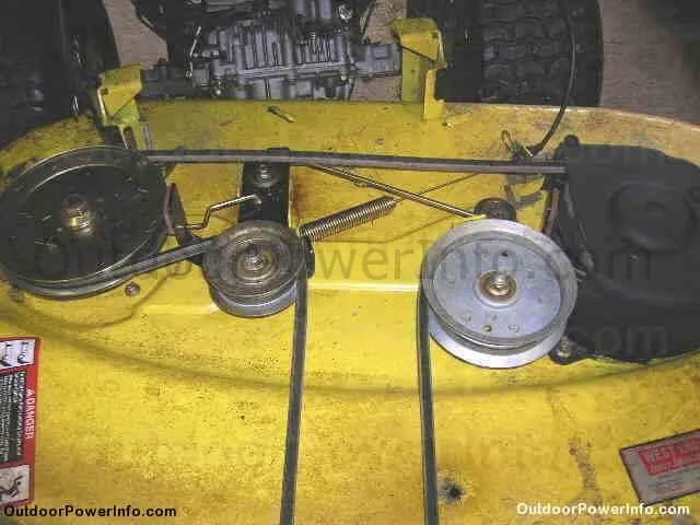 John Deere Tractor 100 Series Drive Belts 42 Inch Yellow Deck Belt 57 Chevy Trucks John Deere