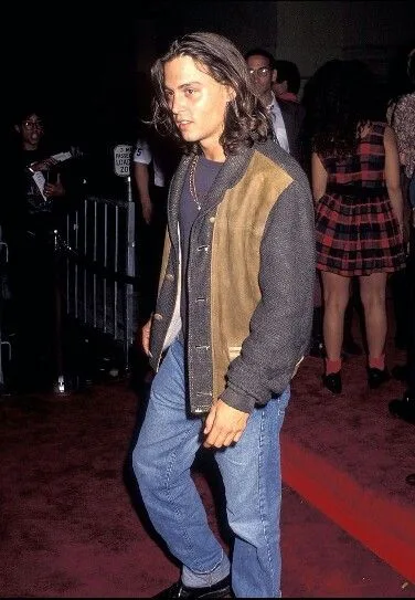 Johnny Depp Em 1992 Johnny Depp Young Johnny Depp Johnny