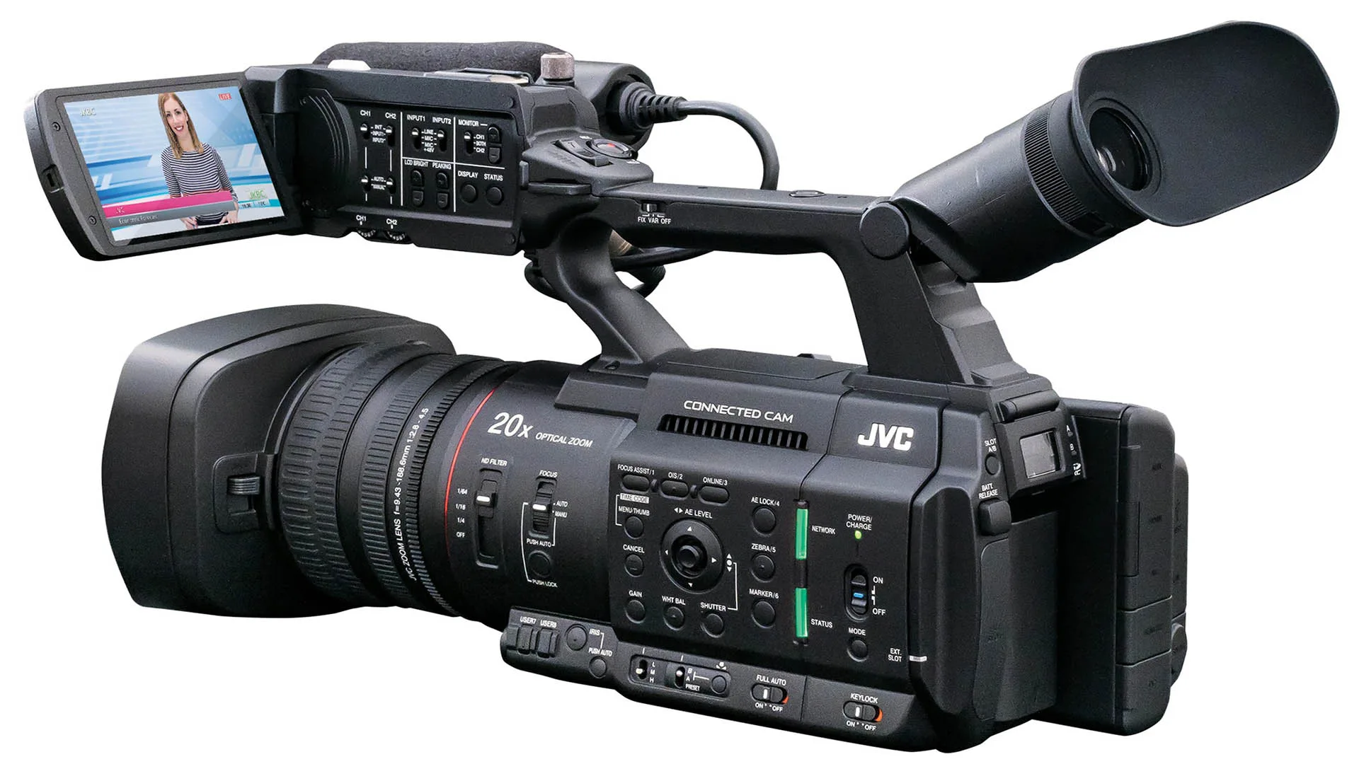 Jvc Announces Ndi Compatible Hc500 Broadcast Cameras Cined