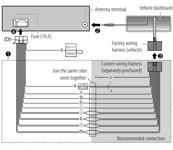 Jvc Car Stereo Wiring Diagrams Color Codes