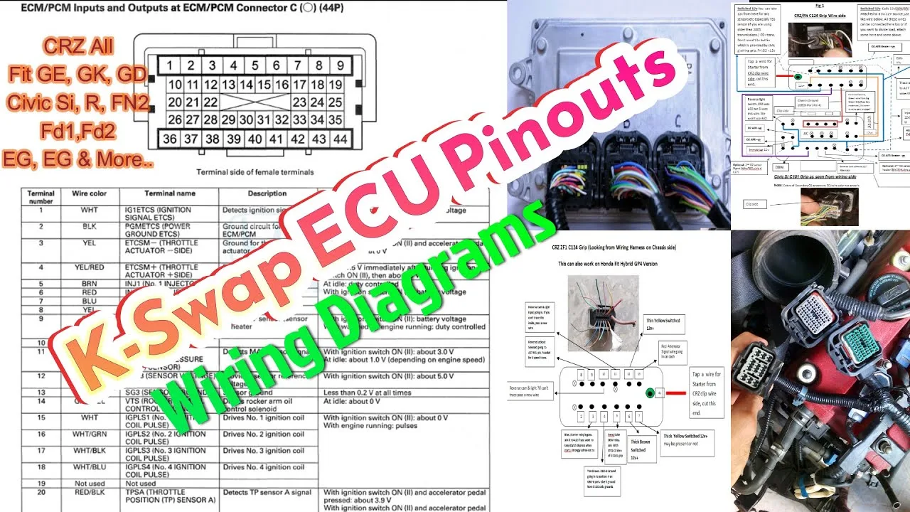 K Swap Conversion Harness Wiring Diagram Craftism K Swap Co