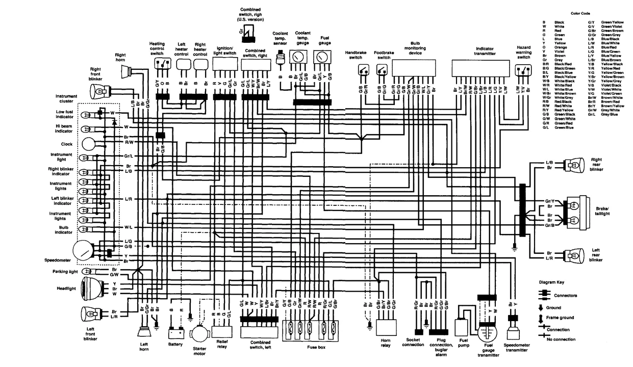 K1100Lt Wiring Diagram Saga Kit