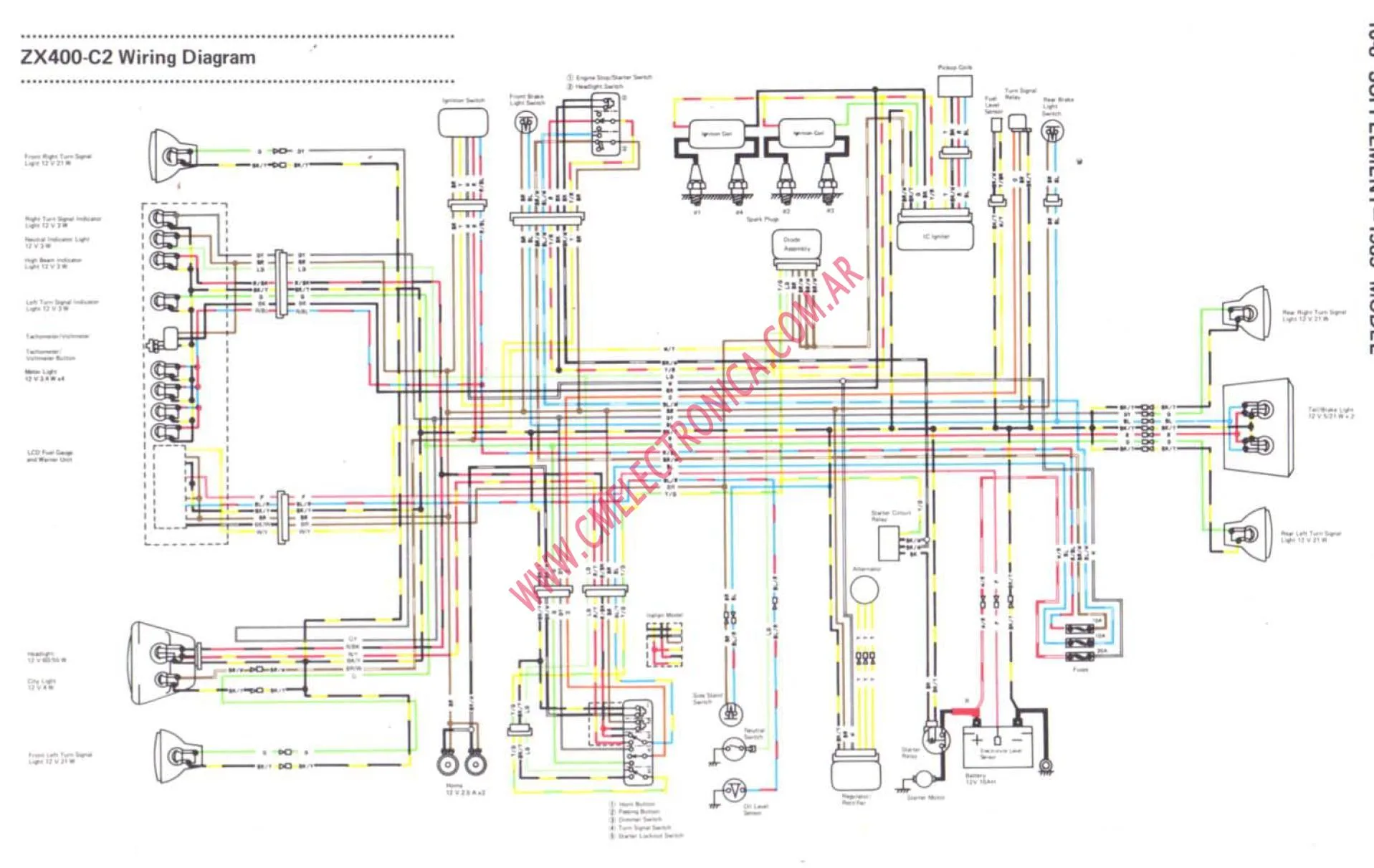 Kawasaki Eliminator Wiring Diagram