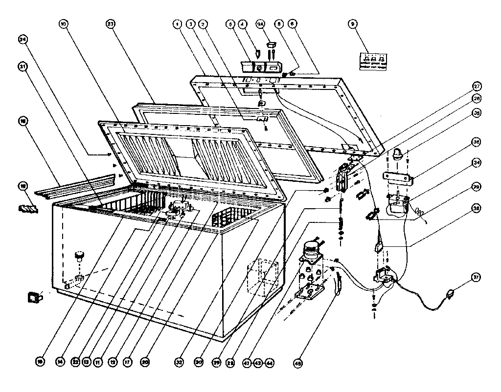 Kenmore Chest Freezer Wiring Diagram Wiring Diagram