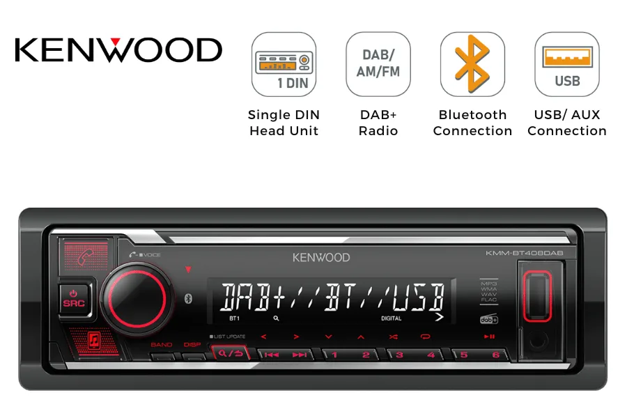 Kenwood Aftermarket Stereo Head Units