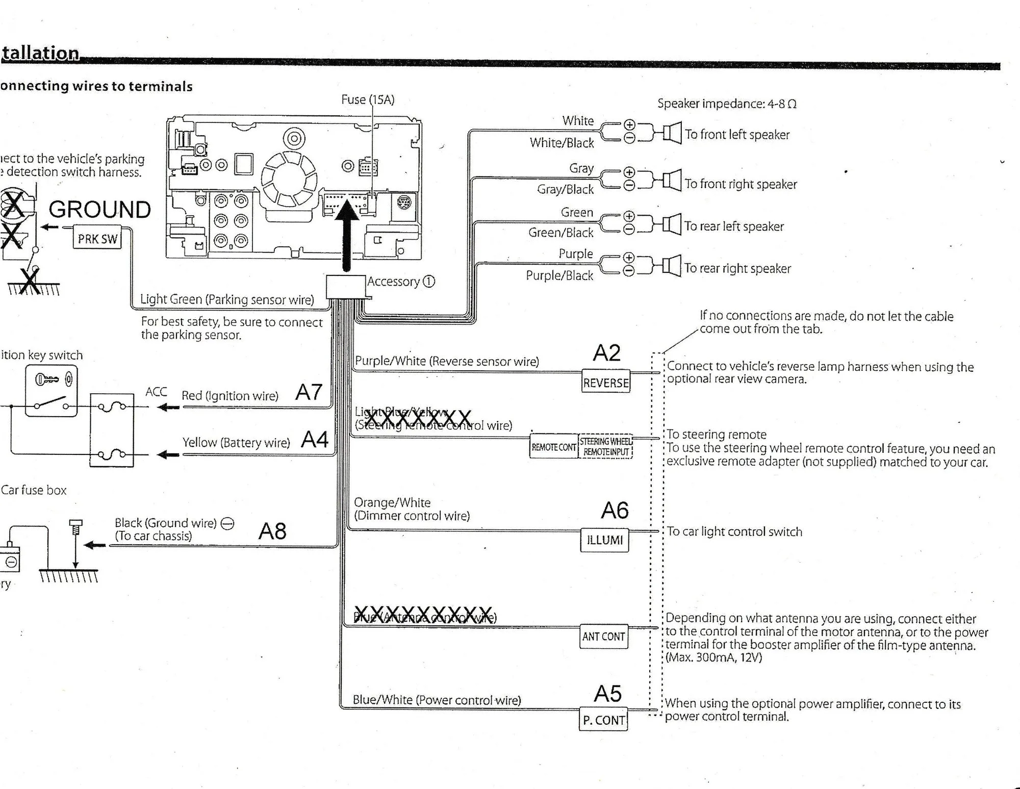 Kenwood Radio Wire Diagram
