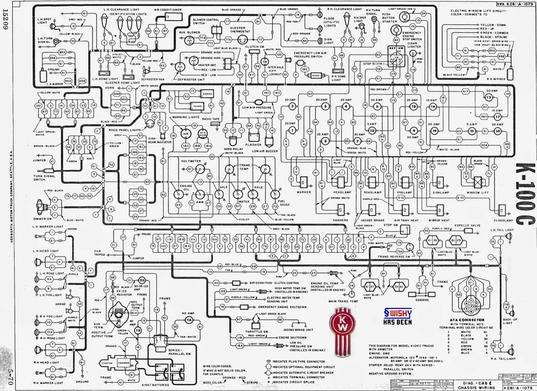Kenworth Wiring Diagrams Kenworth Wiring Diagrams P94 Heydow