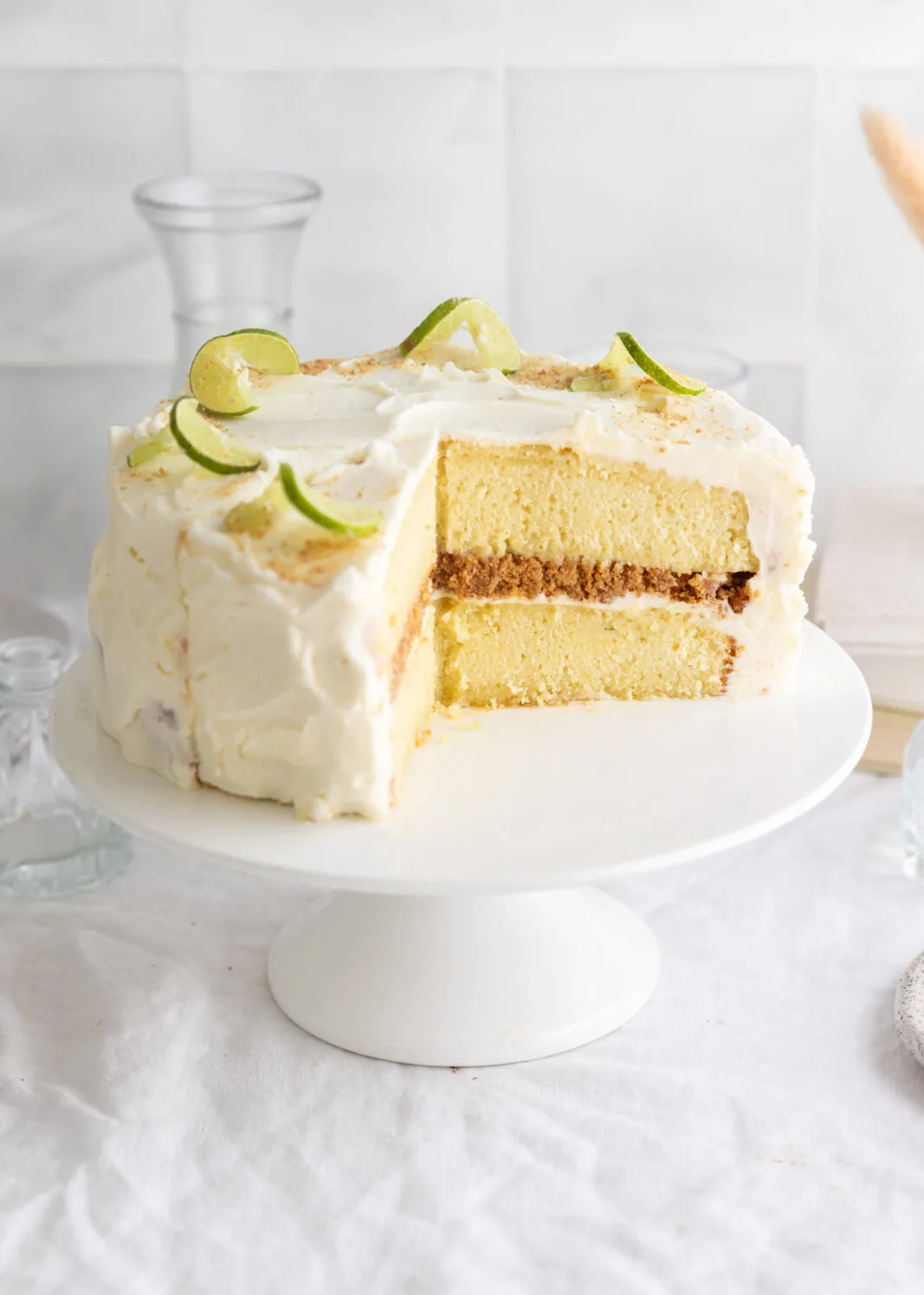 Key Lime Pie Layer Cake Broma Bakery