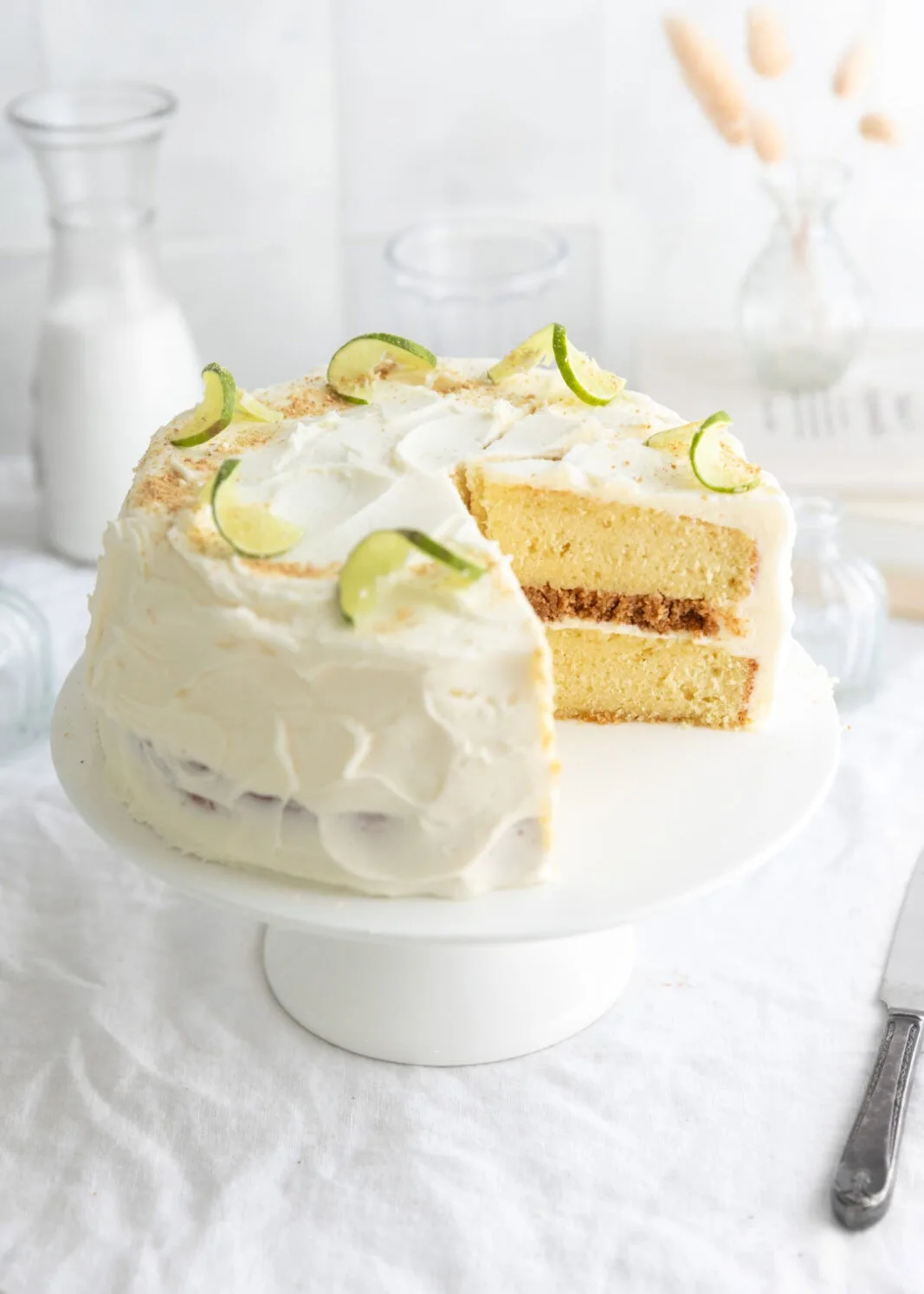 Key Lime Pie Layer Cake Broma Bakery