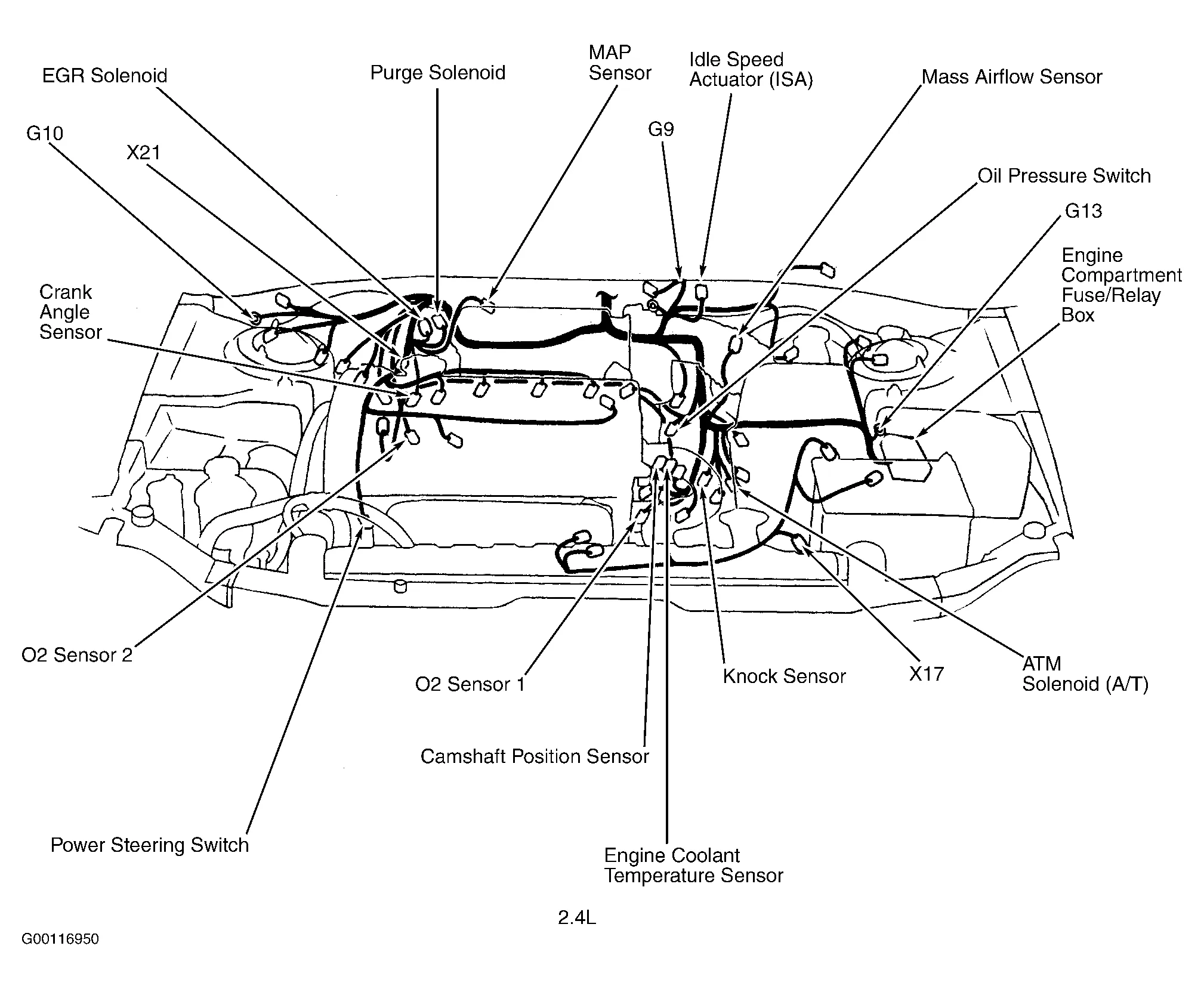 Kia Optima Q A Starter Location Engine Diagrams P0340 Code More