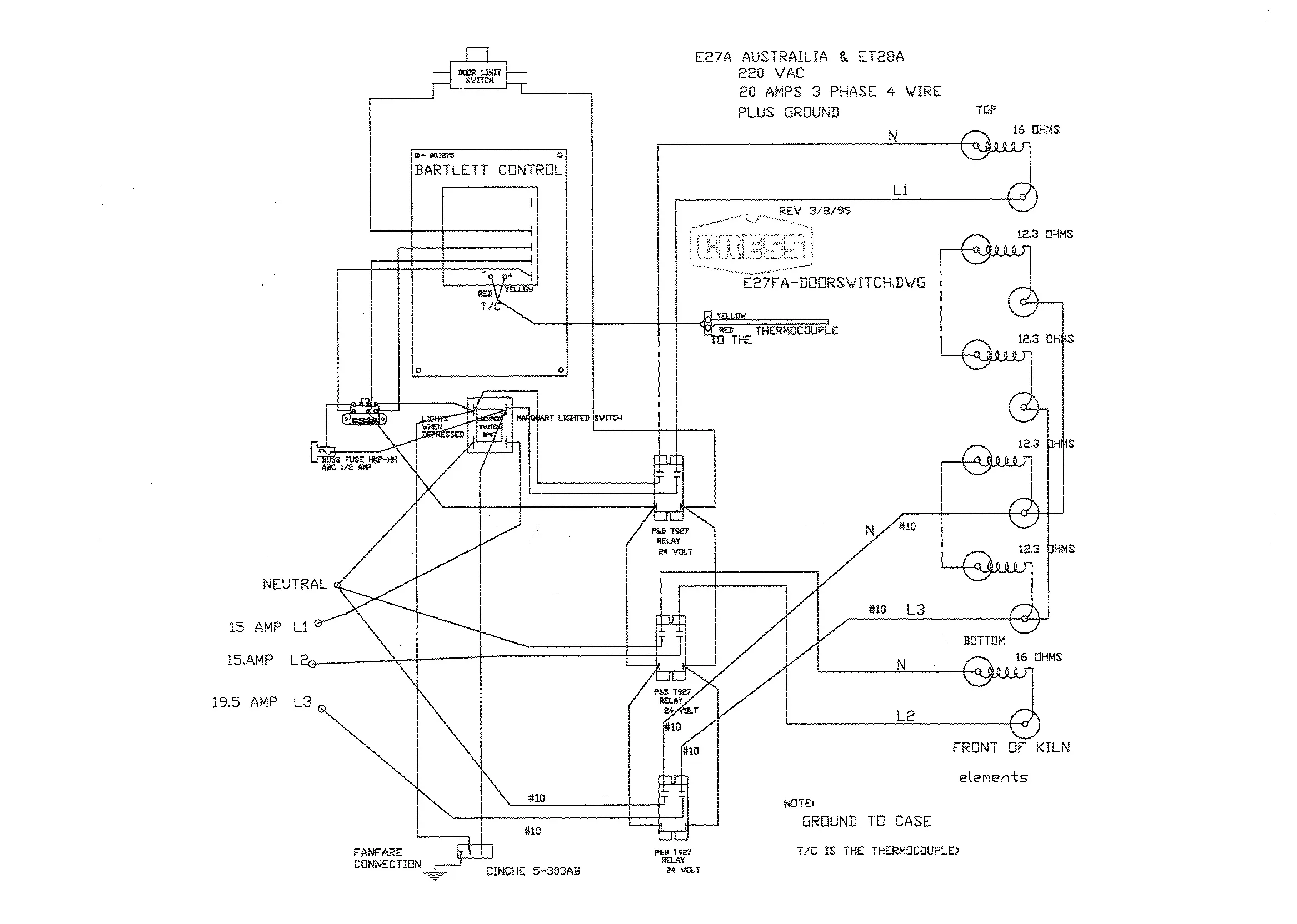Kiln Controller Wiring Diagram Diagram Geil Kiln Controlle
