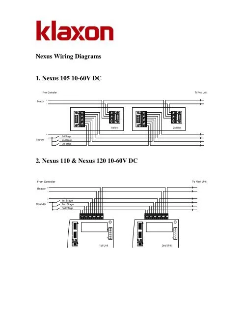 Klaxon Sonos Wiring Diagram Wiring Diagram