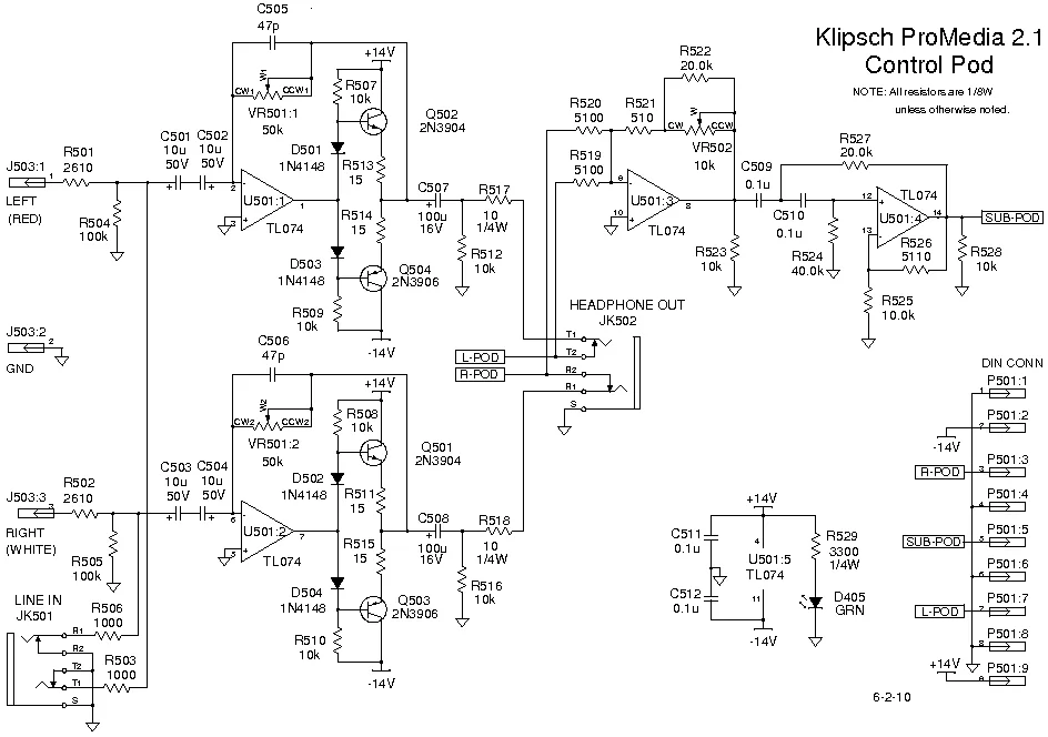 Klipsch Wiring Diagram Plug Wiring Diagram