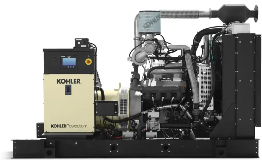 Kohler Kg200 Industrial Natural Gas Generator Installation Guide