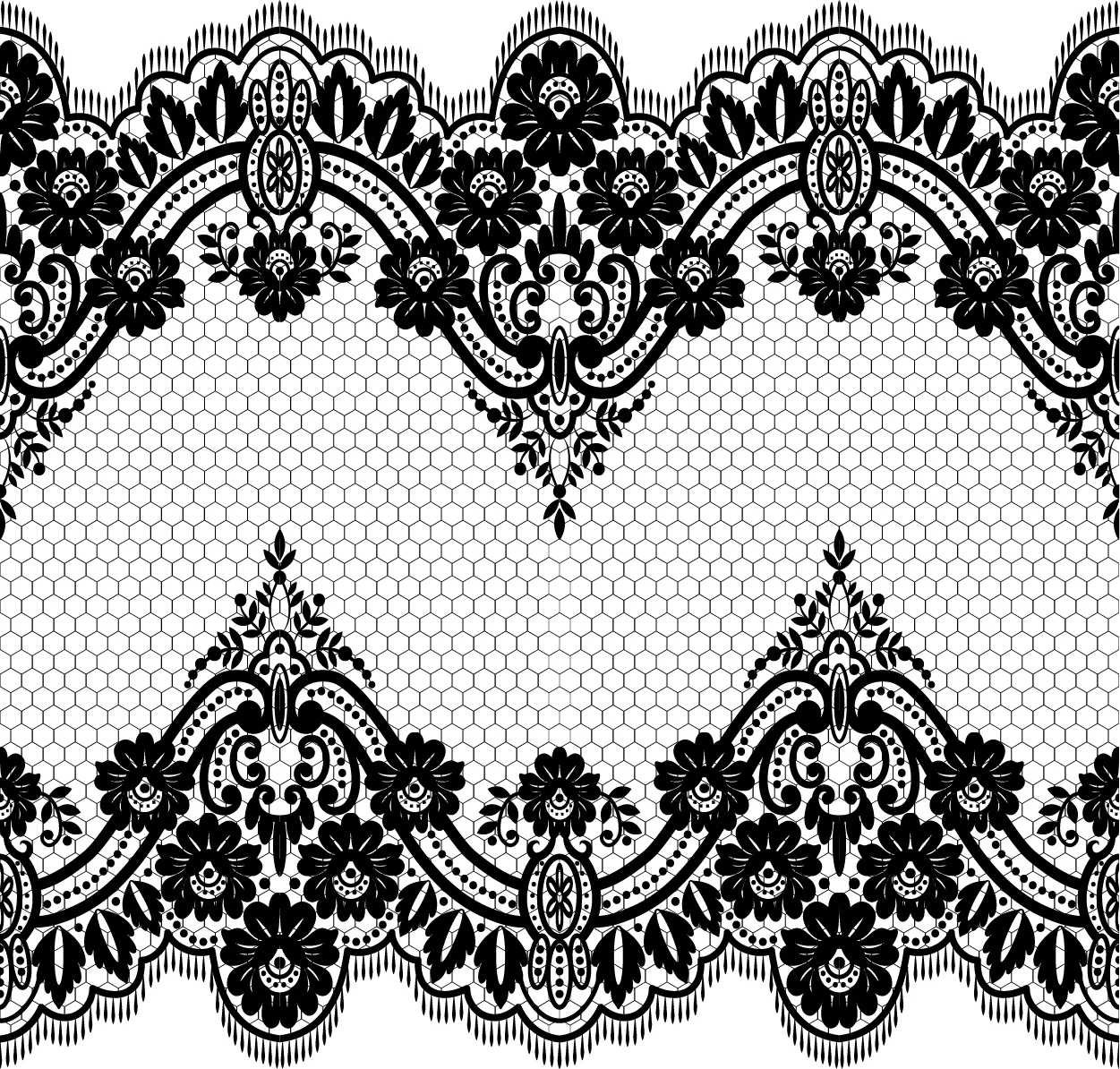 Lace Border Clip Art Digital Clipart Lace Digital Clipart Bl