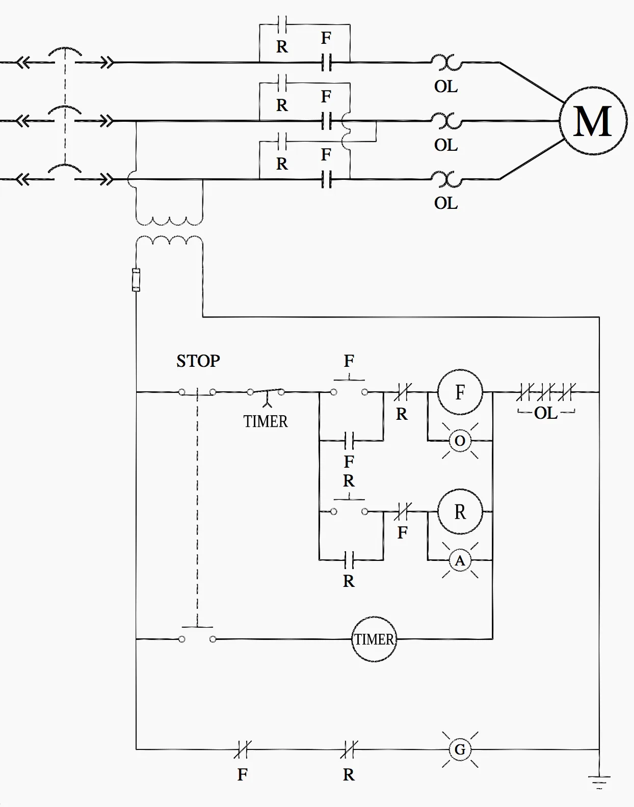 Ladder Diagram Electrical Circuit Simulator