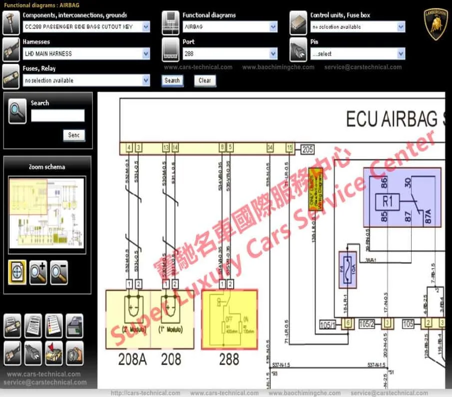 Lamborghini Diablo Electrical Wiring Diagram Diablo Vt Gt Sv Se Svr Gtr Wiring Schematics