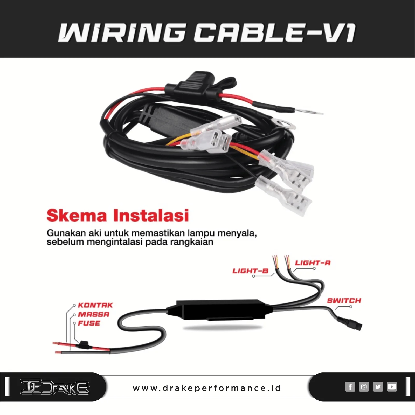 Lampu Tembak Drake Minimax Type Neo Series