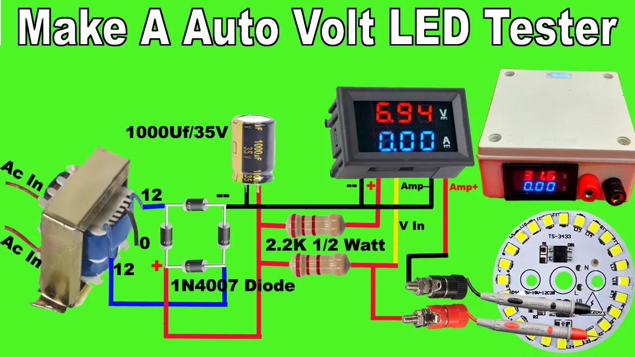 Lan Tester Circuit Diagram Lan Tester V1 1