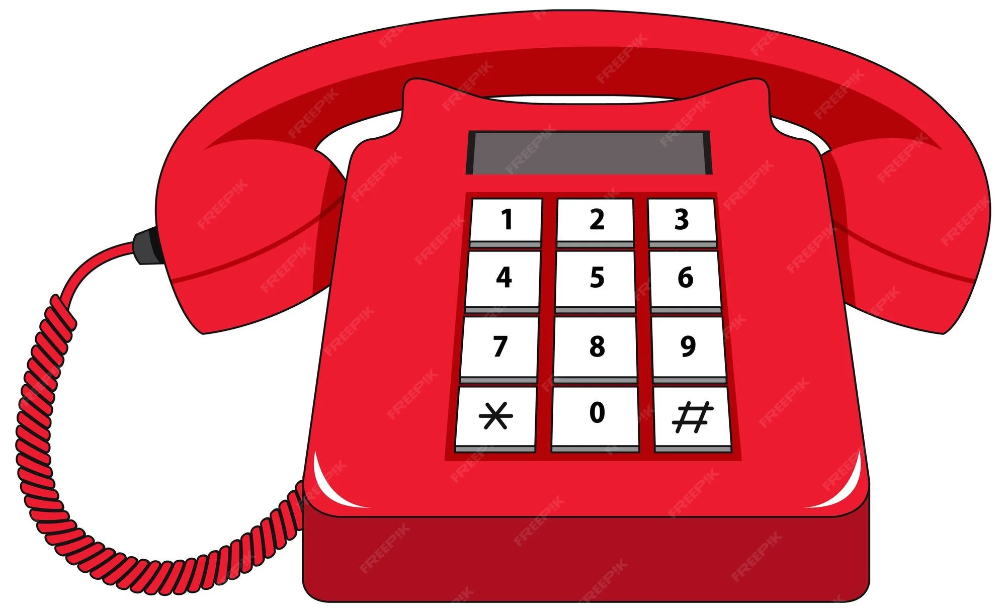 Land Phone Ringing Clipart