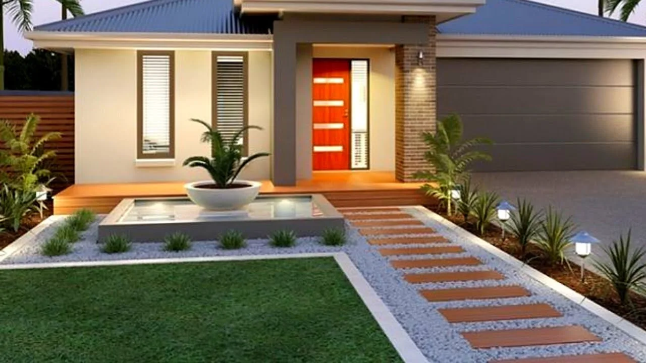 Large Front Yard Landscaping Ideas Low Maintenance Gardens