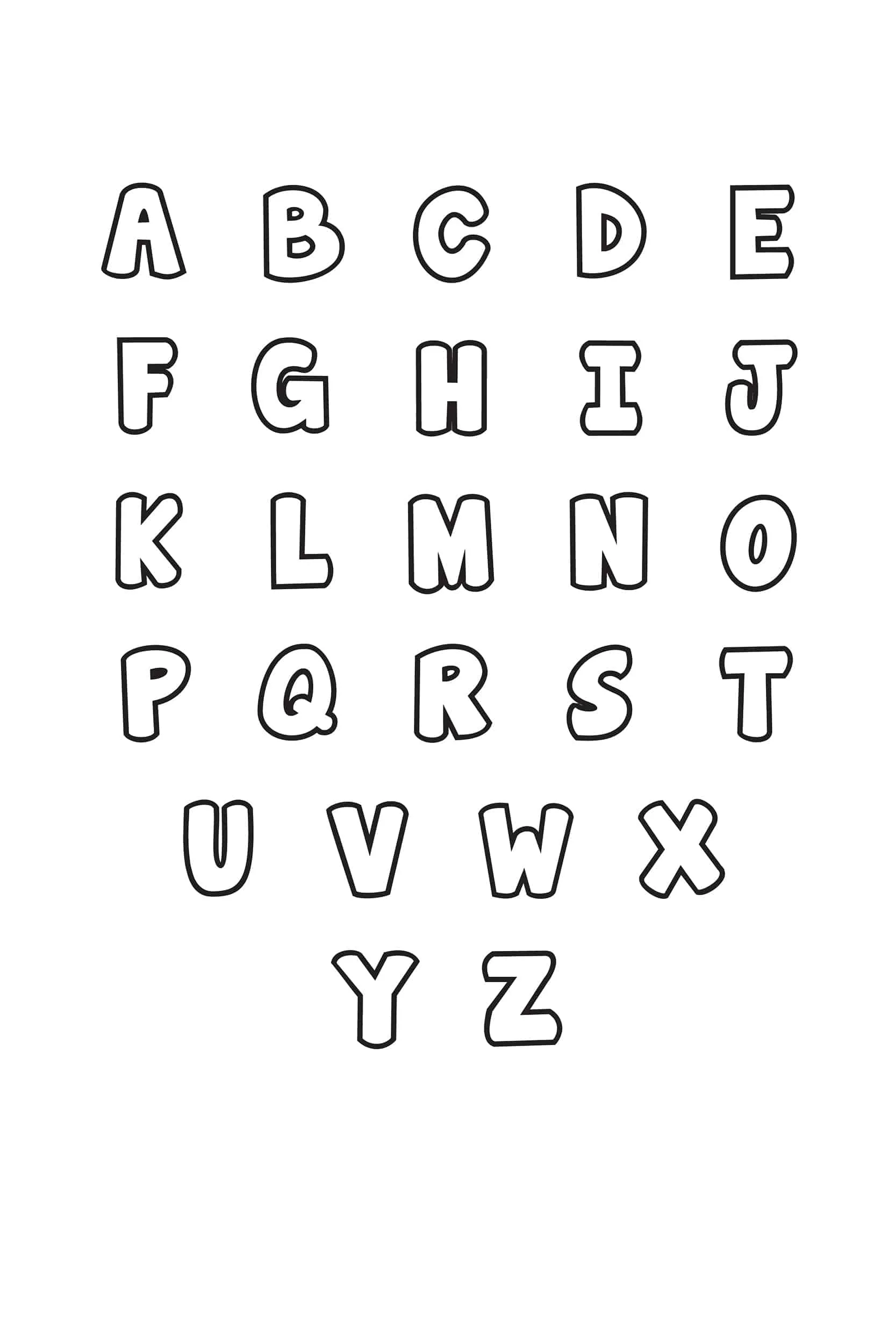 Large Letter Stencils Free Printable All Free Printables