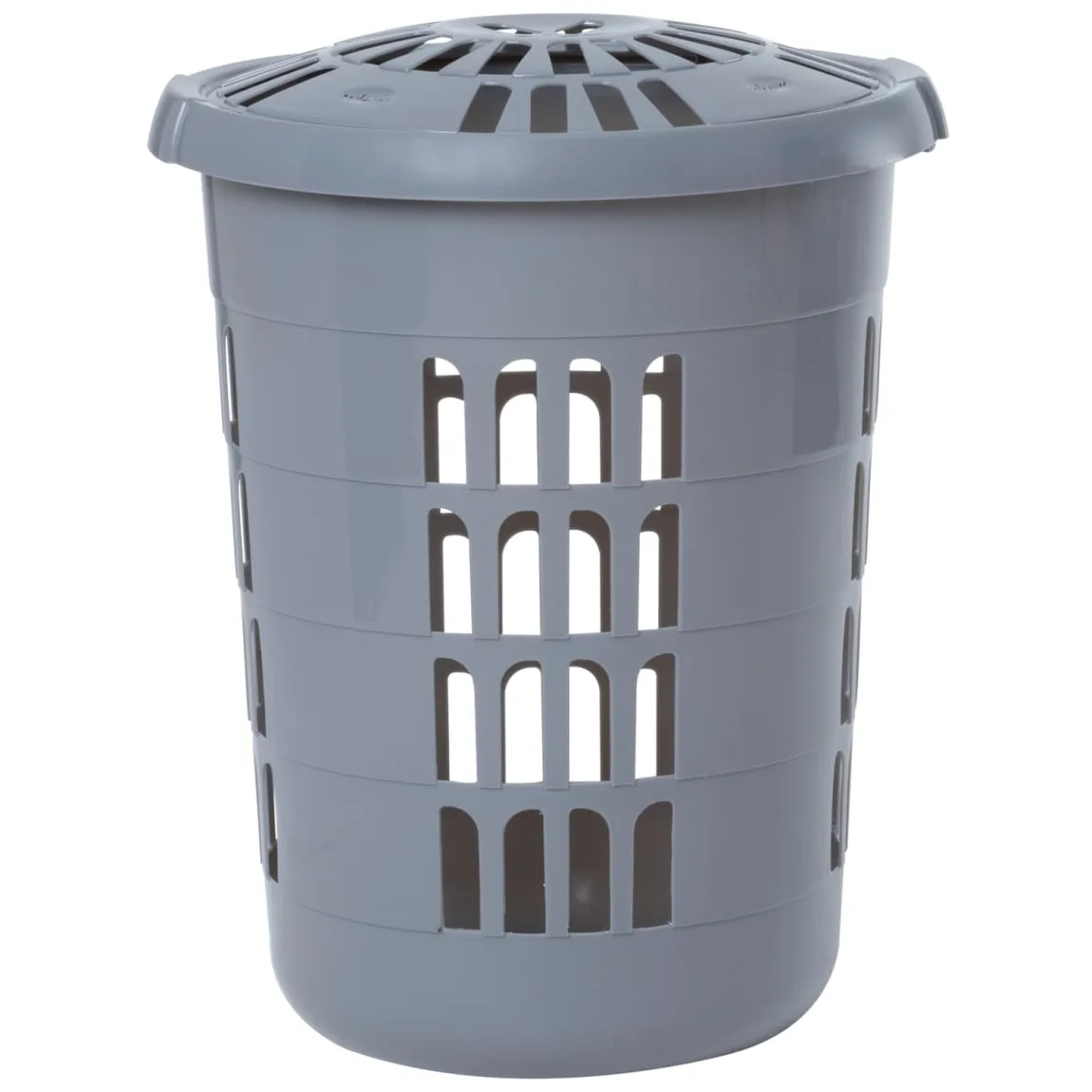 Large Round Laundry Hamper With Lid Laundry Hampers Baskets B M